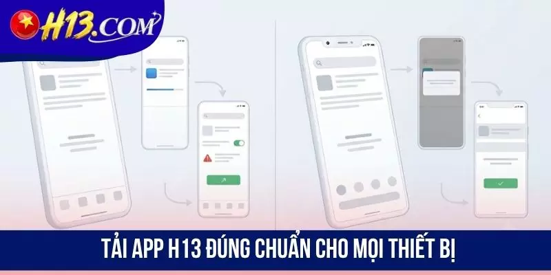 Tải app H13 đúng chuẩn cho mọi thiết bị
